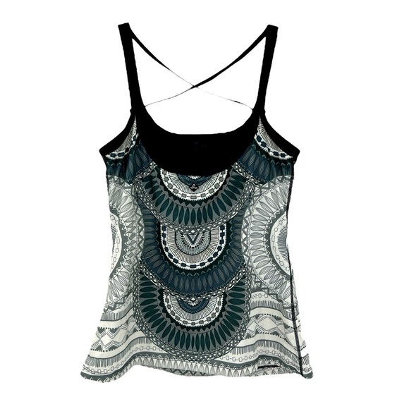 PRANA Women's Marley Top black and gray bathing suit top five medium - Picture 6 of 10